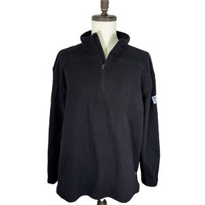 Tyndale Mens 2XL Black FR Fire Resistant Arc Rated Heavyweight Fleece Zip Work